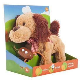 Cão de Peluche Castanho 22 cm de BigBuy Fun, Animais e figuras - Ref: S2407589, Preço: 17,81 €, Desconto: %