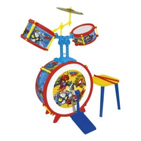 Batería Musical Superzings (75 x 50 x 54 cm) de SuperThings, Tambores y percusión - Ref: S2407838, Precio: 39,59 €, Descuento: %