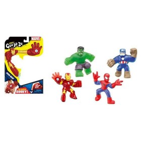 Figura Marvel Héroes Goo Jit Zu Bandai 41054 11 cm 18 x 6 x 25 cm de Bandai, Muñecos y figuras de acción - Ref: S2408102, Pre...