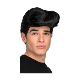 Perruque cheveux courts Noir Elvis Presley de My Other Me, Perruques et postiches - Réf : S2408121, Prix : 11,54 €, Remise : %