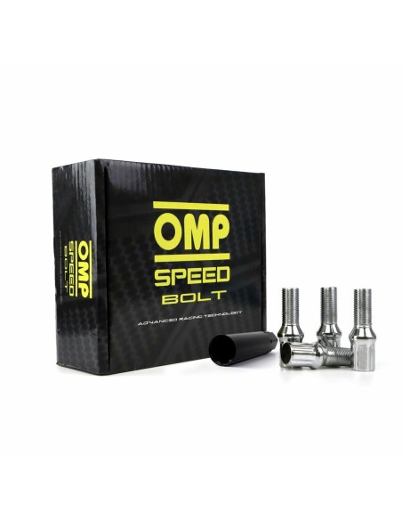 Set Muttern OMP 27 mm Silber 20 uds M12 x 1,25 | Tienda24 Tienda24.eu