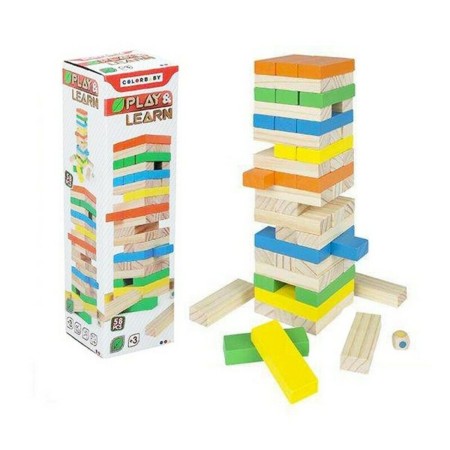 Building Blocks Game Woomax 43620 (26 cm) (58 pcs) by Woomax, Building & Construction Toys - Ref: S2408538, Price: 8,89 €, Di...