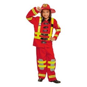 Costume per Bambini Pompiere Rosso di BigBuy Fun, Bambini - Rif: S2408754, Prezzo: 10,25 €, Sconto: %