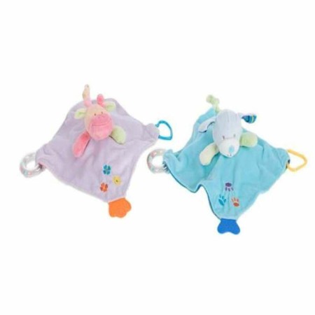 Doudou 25 x 25 cm Vaca de BigBuy Fun, Mantas y mantitas - Ref: S2408918, Precio: 10,89 €, Descuento: %