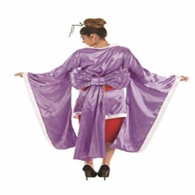 Déguisement pour Adultes Geisha M/L Violet (3 Pièces) de BigBuy Carnival, Adultes - Réf : S2409117, Prix : 15,98 €, Remise : %