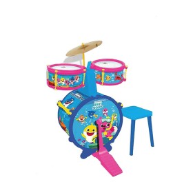 Bateria Musical Baby Shark Infantil Banqueta de Baby Shark, Tambores e percussão - Ref: S2409171, Preço: 35,11 €, Desconto: %