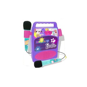 Altavoz con Micrófono Karaoke Barbie de Barbie, Karaokes - Ref: S2409448, Precio: 33,59 €, Descuento: %