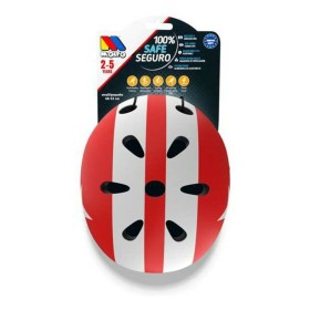 Casco per Bambini Moltó Bianco Rosso 48-53 cm di Moltó, Caschi per bambini - Rif: S2409496, Prezzo: 21,79 €, Sconto: %