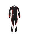 Mono Karting Sparco K44 Kerb Negro/Rojo (Talla M) | Tienda24 Tienda24.eu