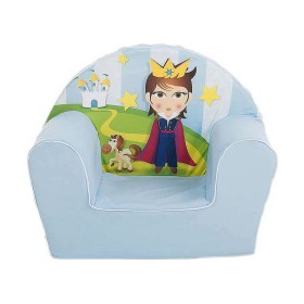 Sillón Infantil Azul Príncipe 44 x 34 x 53 cm de BigBuy Fun, Muebles para niños pequeños - Ref: S2409693, Precio: 27,78 €, De...