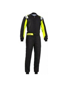 Mono Racing OMP FIRST-S Negro/Amarillo 46 Homologado por la FIA | Tienda24 Tienda24.eu