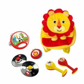 Musical set Fisher Price Leão Mochila Infantil de Fisher Price, Tambores e percussão - Ref: S2409749, Preço: 24,03 €, Descont...