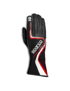 Gloves Sparco HYPERGRIP+ Black/Red 11 | Tienda24 Tienda24.eu