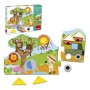 Puzzle Infantil de Madera Goula Goula Safari Madera (19 pcs) de Goula, Puzles encajables y rompecabezas - Ref: S2411884, Prec...