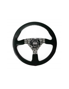 Volante de Corrida OMP Trecento Uno Poliuretano Preto Ø 30 cm | Tienda24 Tienda24.eu