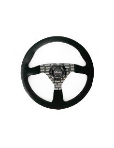 Racing Steering Wheel Momo NERO Black Ø 35 cm | Tienda24 Tienda24.eu