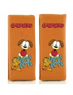 Almohadillas para Cinturón de Seguridad GAR101 Naranja Garfield de BigBuy Car, Almohadillas para cinturón de seguridad - Ref:...