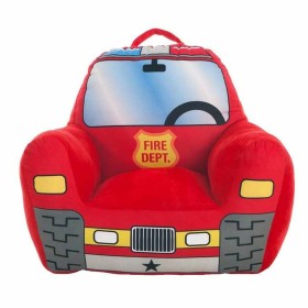 Child's Armchair Fire Engine 52 x 48 x 51 cm Red Acrylic (52 x 48 x 51 cm) by BigBuy Fun, Furniture for small children - Ref:...