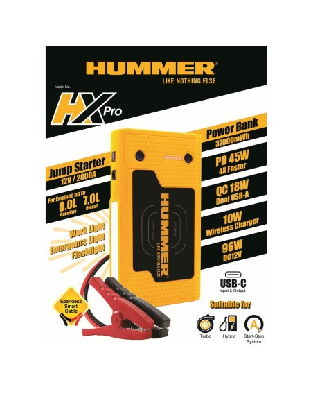 Démarreur Hummer HUMMHXPRO 10000 Ah 12 V | Tienda24 Tienda24.eu