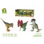 Set Dinosaures Son Lumières 3 Pièces de BigBuy Fun, Dinosaures et créatures préhistoriques - Réf : S2413713, Prix : 12,40 €, ...