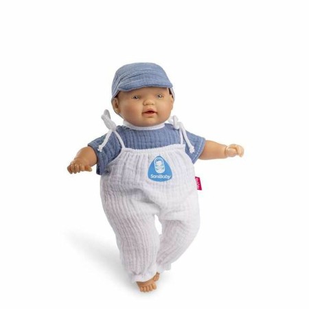 Boneca bebé Berjuan Sanibaby Azul (28 cm) de Berjuan, Bonecos bebé - Ref: S2414019, Preço: 30,70 €, Desconto: %