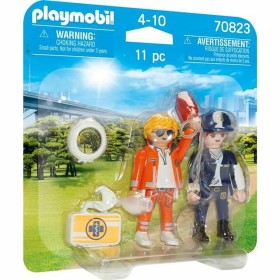 Playset Playmobil 70823 Doctor Policía 70823 (11 pcs) de Playmobil, Playsets de figuras de juguete - Ref: S2415278, Precio: 7...