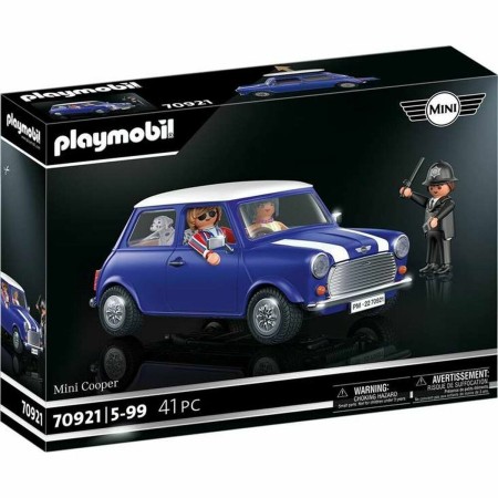 Playset Playmobil Mini Cooper 70921 (41 pcs) de Playmobil, Playsets de figuras de juguete - Ref: S2415320, Precio: 47,11 €, D...