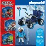 Playset di Veicoli Playmobil Speed Quad City Action 71092 Poliziotto (21 pcs) di Playmobil, Playset con figure di giocattoli ...