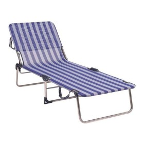 Cama para Jardim Alco Alumínio Múltiplas posições Às riscas de Alco, Sofás - Ref: S2415369, Preço: 60,35 €, Desconto: %