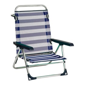 Beach Chair Alco 1 Aluminium Multi-position Foldable 79,5 x 59,5 x 56 cm (79,5 x 59,5 x 56 cm) by Alco, Folding Chairs - Ref:...