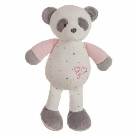 Peluche Baby Urso Panda Cor de Rosa Super suave de BigBuy Fun, Animais e figuras - Ref: S2415890, Preço: 10,50 €, Desconto: %