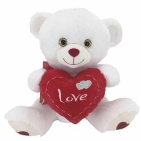 Fluffy toy Bear Heart 50 cm by BigBuy Fun, Animals and figures - Ref: S2416155, Price: 17,40 €, Discount: %