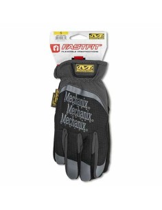 Guantes de Mecánico Fast Fit Negro (Talla M) de BigBuy Car, Guantes - Ref: S37112647, Precio: 17,53 €, Descuento: %