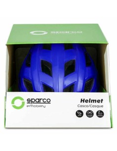 Casco para Patinete Eléctrico Sparco SPCSE300BL Azul Negro de Sparco, Patinetes - Ref: S37112667, Precio: 37,40 €, Descuento: %