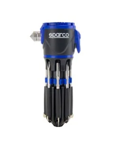 Notfallhammer Sparco SPCT166 30 Lm Schwarz/Blau Mehrzweck von Sparco, Notfallhämmer - Ref: S37112668, Preis: €17.29, Rabatt: %