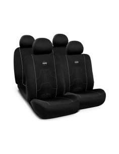 Fundas para Asientos de Coche BC Corona FUK10402 Negro (11 pcs) | Tienda24 Tienda24.eu