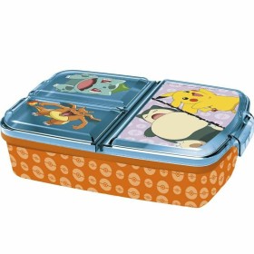 Lunchbox mit Fächern Pokémon 08020 Polypropylen von Pokémon, Lagerung von Lebensmitteln - Ref: S2417589, Preis: 6,56 €, Rabat...