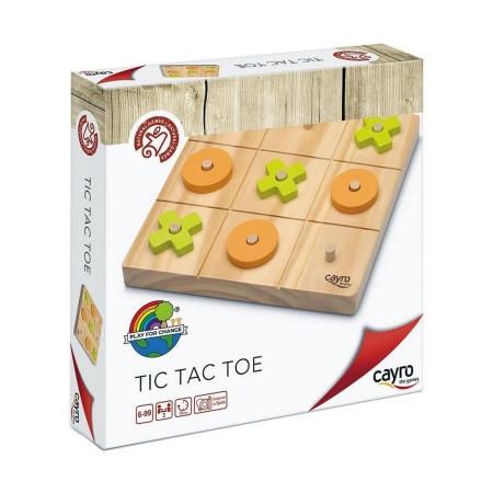 Jogo do Galo Cayro Tic Tac Toe 20 x 20 x 4 cm de Cayro, Jogos com fichas - Ref: S2417637, Preço: 10,71 €, Desconto: %