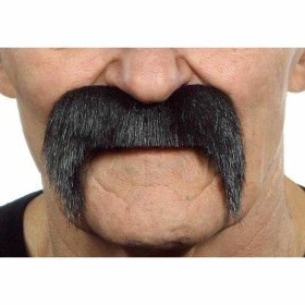 Bigote My Other Me Negro de My Other Me, Partes corporales falsas - Ref: S2418525, Precio: 9,35 €, Descuento: %