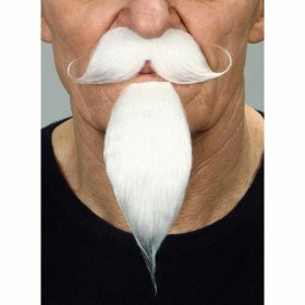 False beard My Other Me White by My Other Me, Fake body parts - Ref: S2418539, Price: 7,41 €, Discount: %