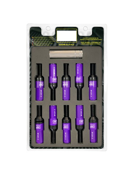 Kit di viti OMP OMPS09981211 28 mm Viola M12 x 1,50 da OMP, Bulloni, dadi e borchie per ruote - Ref: S37113870, Precio: 113,3...