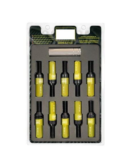 Kit de parafusos OMP OMPS09981409 28 mm Amarelo M14 x 1,50 | Tienda24 Tienda24.eu