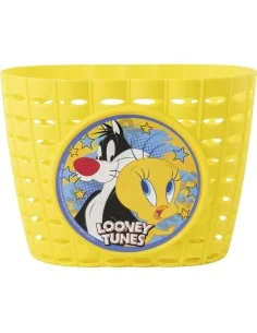 Children's Bike Basket Looney Tunes CZ10960 Yellow by Looney Tunes, Kids' Bikes Accessories - Ref: S37113909, Price: €12.34, ...