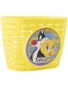 Cesto Infantil para Bicicleta Looney Tunes CZ10960 Amarelo | Tienda24 Tienda24.eu