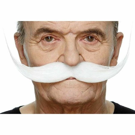 Bigode My Other Me Branco de My Other Me, Partes corporais falsas - Ref: S2418876, Preço: 10,15 €, Desconto: %