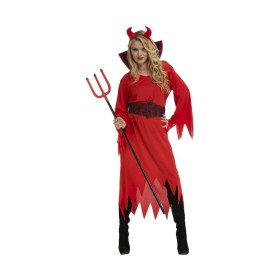 Costume for Adults My Other Me She-Devil Red M/L (3 Pieces) by My Other Me, Adults - Ref: S2418996, Price: 14,44 €, Discount: %