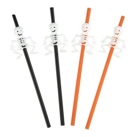 Straws My Other Me Black Orange Halloween by My Other Me, Halloween - Ref: S2419617, Price: 0,71 €, Discount: %