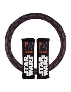 Coprivolante + Imbottitura per Cinture Star Wars Darth Vader Universale Nero 3 Pezzi da Star Wars, Volanti e alberi volano - ...