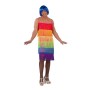 Costume per Adulti My Other Me Rainbow Multicolore Vestito Con frange Taglia 54 di My Other Me, Adulti - Rif: S2420151, Prezz...