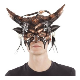 Maschera Steampunk Corni di My Other Me, Maschere protettive per cavalli - Rif: S2420384, Prezzo: 18,86 €, Sconto: %